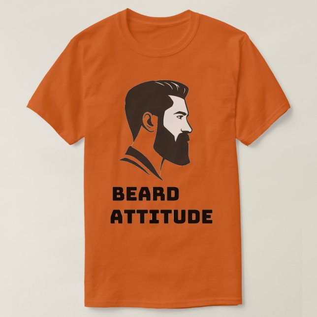 Beard attitude Classic TShirt (Design Front)