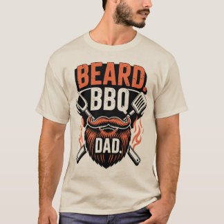 Beard BBQ Dad Funny Father’s Day Shirt