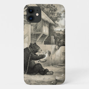 Beard - Bear, Dog and Donkey iPhone 11 Case