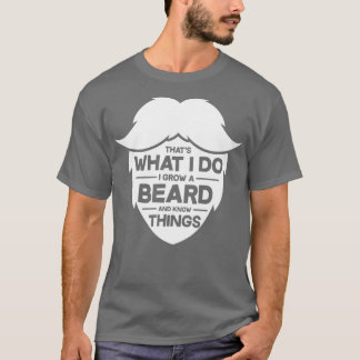 Beard bearded bearded bearer hipster 8 T-Shirt