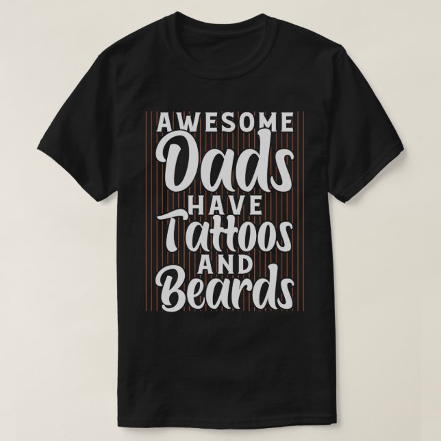 Beard Bearded Collie Mustache Facial Hair Gift 12 T-Shirt (Design Front)