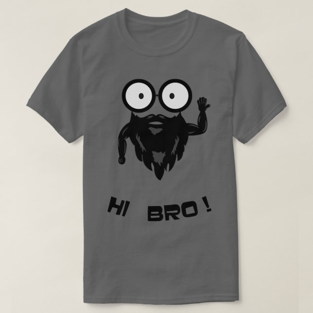 Beard boy tshirst for no shave november T-Shirt (Design Front)