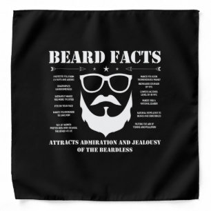 Beard Facts Bandana