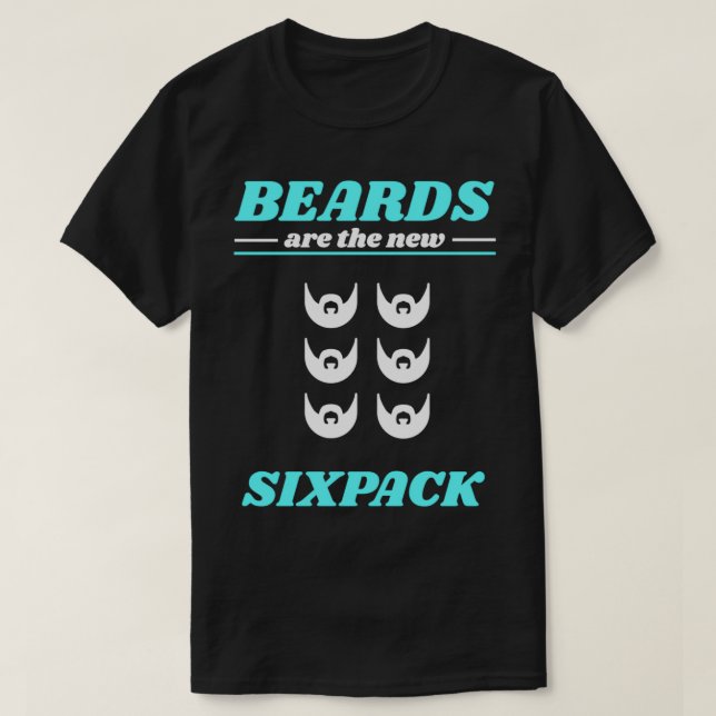 Beard Full Mustache Men Gift 24 T-Shirt (Design Front)