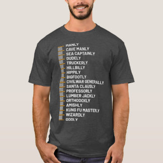 Beard Growth Chart Beard Length Linered Beard Leng T-Shirt