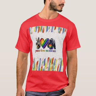 Beard LGBT Gay Pride Papa Bear Rainbow Bear Pride T-Shirt
