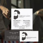 Beard Logo, Men's Barbers Advertising Flyer<br><div class="desc">Beard Logo,  Men's Barbers Advertising Flyers By The Business Card Store.</div>