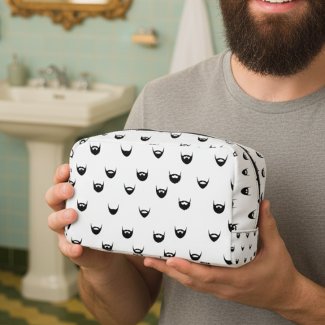Beard Maintenance Kit Bag | Funny Grooming Travel 