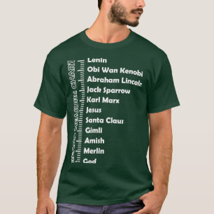 Beard measure chart Classic TShirt