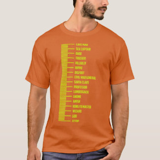 Beard Measurement 2 T-Shirt