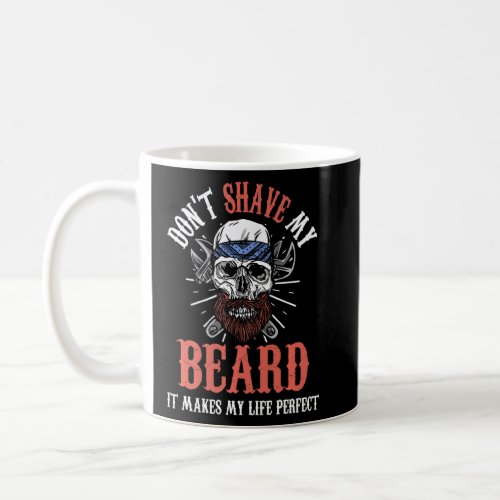 Beard Men Shaper Mustache Bearded Valentines Day  Coffee Mug