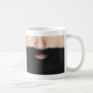Beard Mouth and Nose Coffee Mug