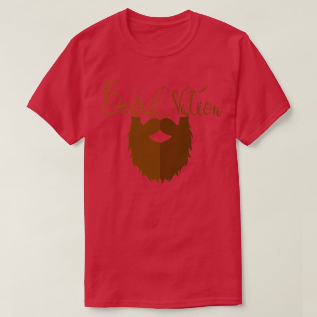 Beard Nation T-Shirt (Design Front)