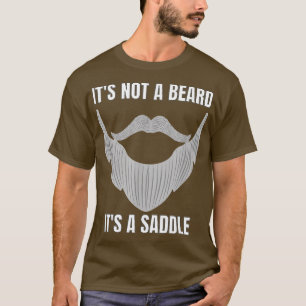 Beard Saddle Funny Bearded Funcle 1 T-Shirt