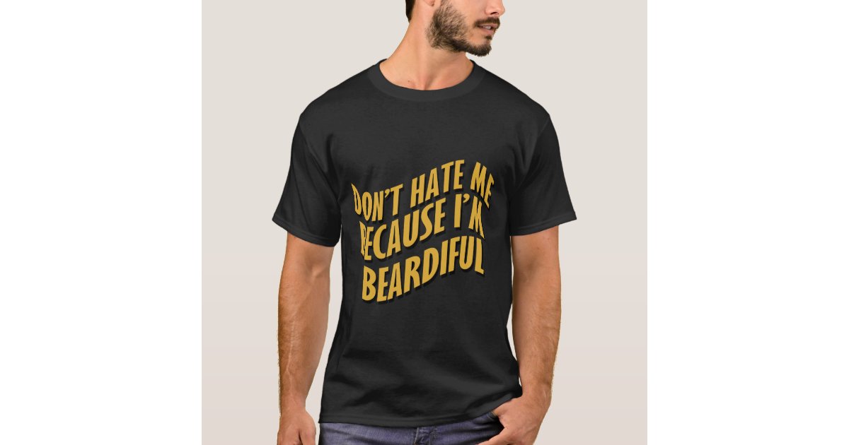 live bearded t shirt