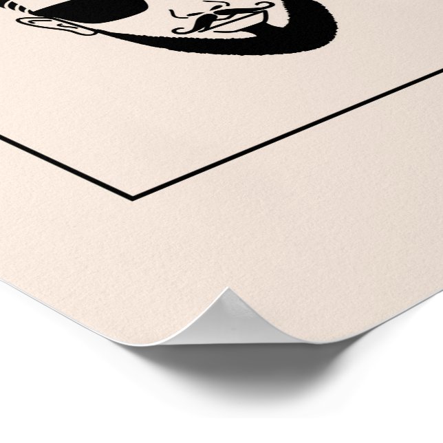 beard style guide poster (Corner)