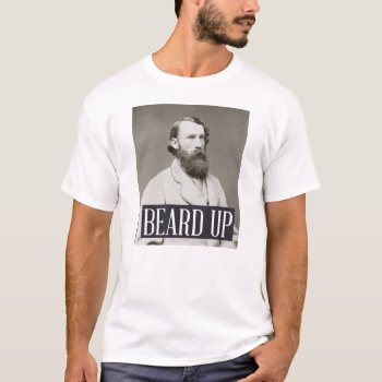 Beard Up T-shirt by summermixtape at Zazzle