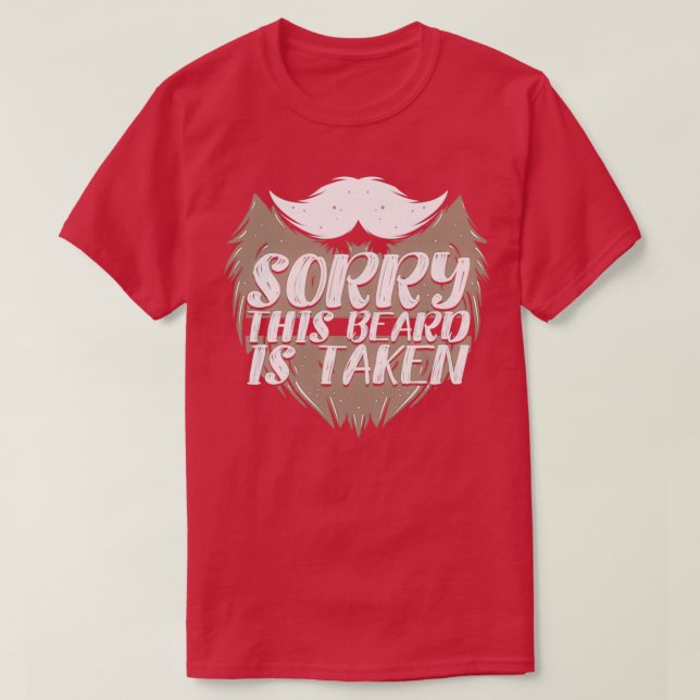 Beard World Beard Day Funny Gift Beard And Mustach T-Shirt (Design Front)