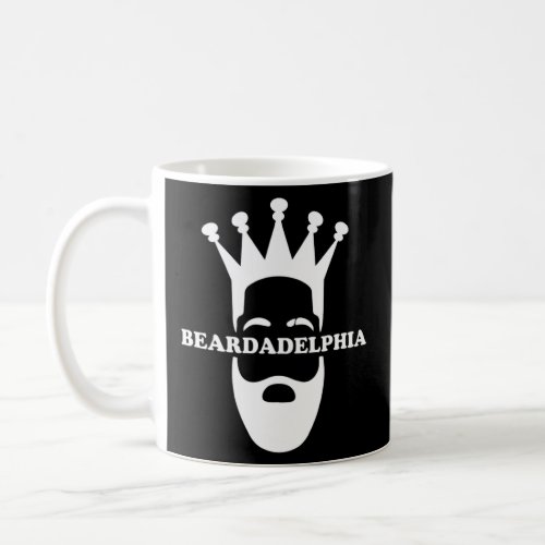 Beardadelphia  Funny Beardadelphia Beard Dad Gift  Coffee Mug