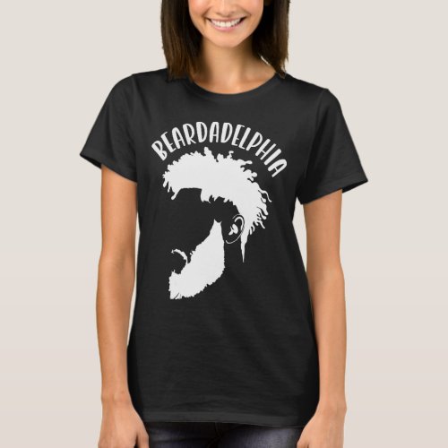 Beardadelphia  Funny Beardadelphia Beard Dad Tee