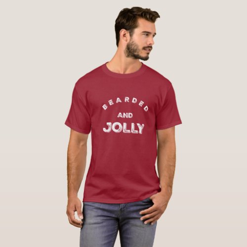 Bearded and Jolly Christmas Shirt