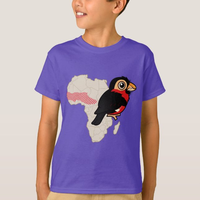 Bearded Barbet Range T-Shirt (Front)