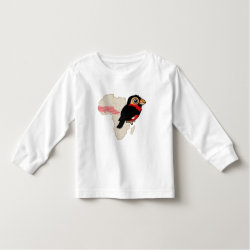 Bearded Barbet Range Toddler Long Sleeve T-Shirt