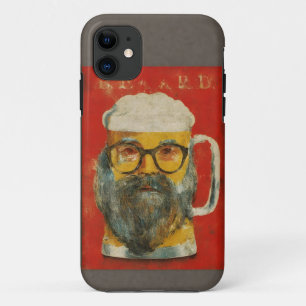 Bearded Beer Mug Hipster Mobile Case