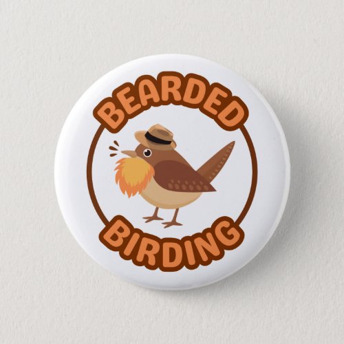 Bearded Birding Logo Button