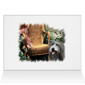 Bearded Collie Art Gifts Cards (Inside Horizontal (Top))