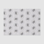 Bearded Collie Beardie Black Drawing Cute Dog Art Tissue Paper