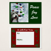 Bearded Collie Christmas Gifts (Front & Back)