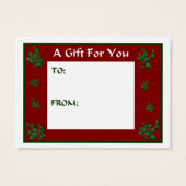 Bearded Collie Christmas Gifts (Back)