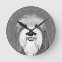 Bearded Collie Cute Dog Drawing