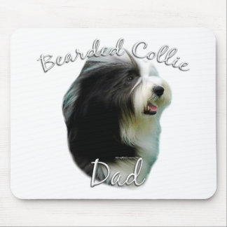 Bearded Collie Dad 2 Mouse Pad