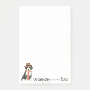 Bearded Collie Dad Post-it Notes