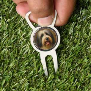 Bearded Collie Divot Tool