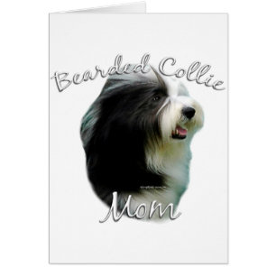 Bearded Collie Mom 2 Cards