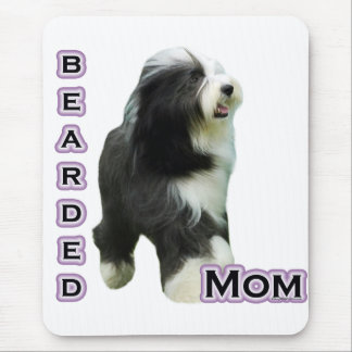 Bearded Collie Mom 4 Mouse Pad