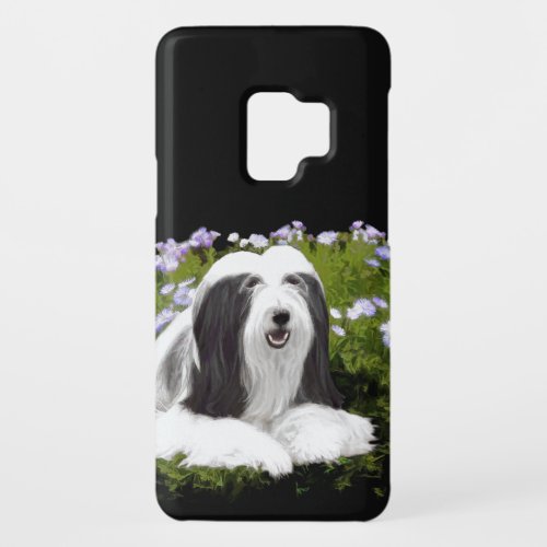 Bearded Collie Painting _ Cute Original Dog Art Case_Mate Samsung Galaxy S9 Case