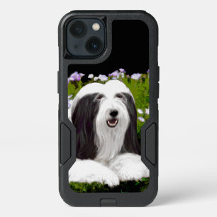 Bearded Collie Painting - Cute Original Dog Art iPhone 13 Case
