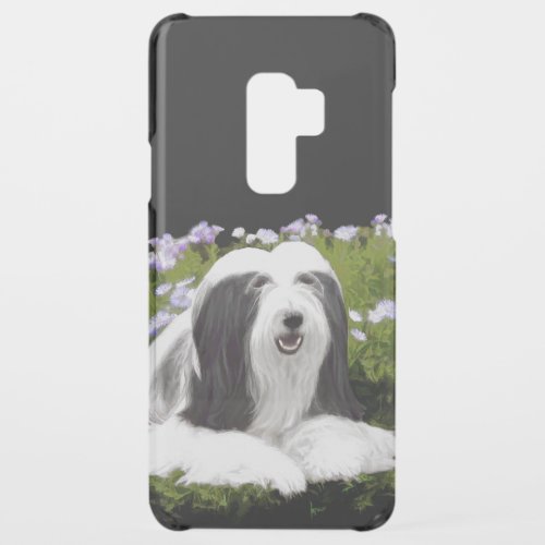 Bearded Collie Painting _ Cute Original Dog Art Uncommon Samsung Galaxy S9 Plus Case