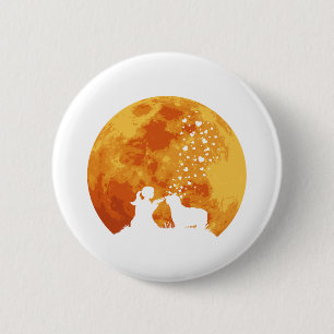Bearded Collie Pinback Button