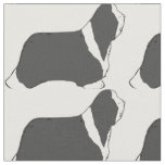 Bearded Collie silhouette.png Fabric