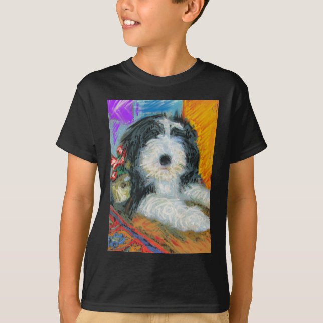 Bearded Collie T-Shirt (Front)