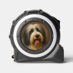 Bearded Collie Tape Measure