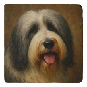 Bearded Collie Trivet