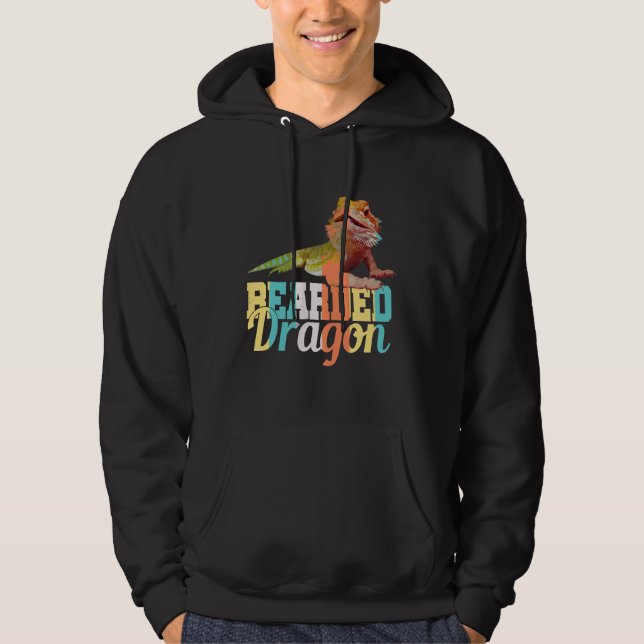 Bearded Dragon3 Hoodie (Front)