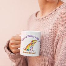 Bearded Dragon Alternative Pet Coffee Mug