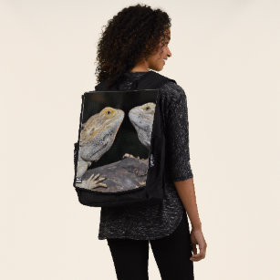 bearded dragon backpack